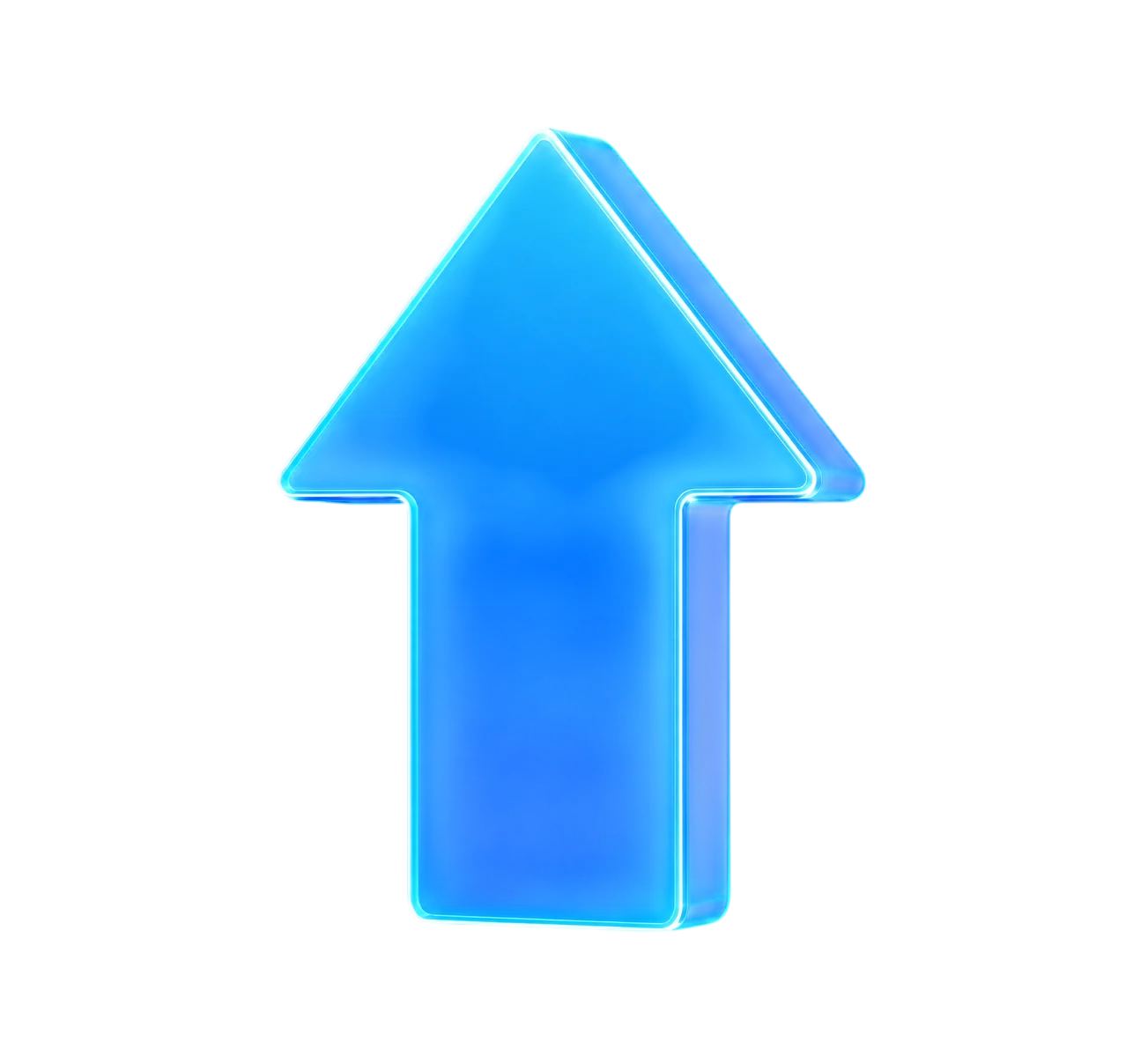 3D Upward Arrow